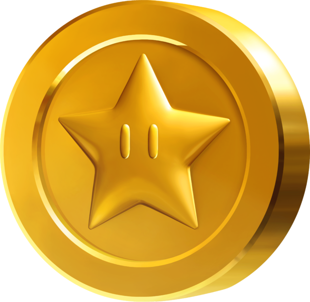 File:NSMBW Star Coin Artwork.png