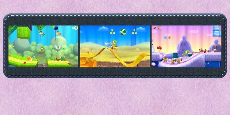 The image for the 2nd question of Poochy & Yoshi’s Woolly World Fun Personality Quiz