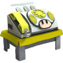 A fax machine used for fax traveling to Sensor Lab satellite offices in Paper Mario: The Origami King.