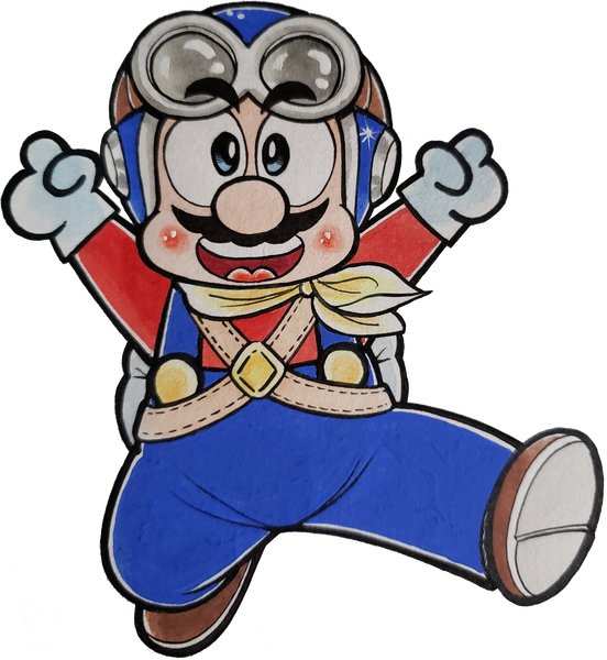 File:Pilot Mario KC Mario.png