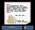 Bowser's letter upon completing Pipe Land