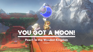 The location of a Power Moon in Super Mario Odyssey