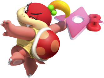Artwork of Pom Pom from Super Mario Party