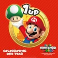 Announcement of the 1-year anniversary celebration of Super Nintendo World