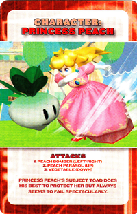 A card from Super Smash Bros. Melee Battle Cards.