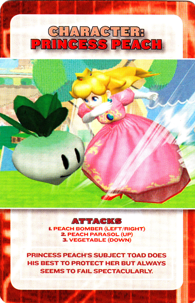 File:SSBM Battle Cards Princess Peach.png