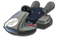 Metal Mario's Standard Kart body from Mario Kart 8