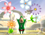 Tingle as he appears in Super Smash Bros. Brawl