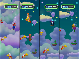 What Goes Up... at night from Mario Party 6