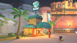 A Yoshi's location in Mario Kart World