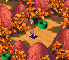 Second Treasure in Bean Valley of Super Mario RPG: Legend of the Seven Stars.