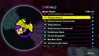 The disc for the song "Elephant Bananza" in Donkey Kong Bananza