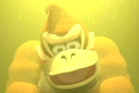 Donkey Kong in the ending of Mario Party 4.