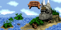 Donkey Kong Island in the Game Boy Color version of Donkey Kong Country