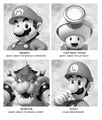 Mario and other characters in a yearbook. Originally posted on Nintendo's official Facebook page.
