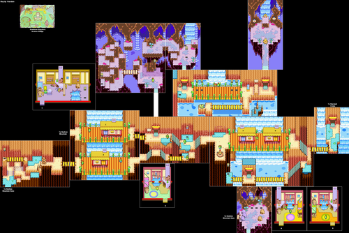 Hoohoo Village's full layout.