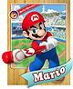 Level 1 Mario card from the Mario Super Sluggers card game