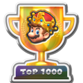 Mario (King) Top 1000 badge