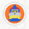 A sticker in Mario Kart World