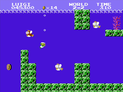 The image for "Underwater BGM" from Super Mario Bros. on Nintendo Music