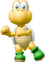 Model of a green Koopa Troopa from New Super Mario Bros. Wii.