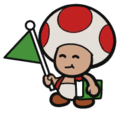 Unused recolor of Guide Toad