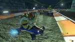 Bowser in the updated course in Mario Kart 8.