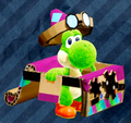 Kamek costume from Yoshi's Crafted World