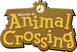 The English logo of the Animal Crossing series