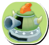 Bowser's Killer Cannon souvenir in the Duty-Free Shop from Mario Party 7
