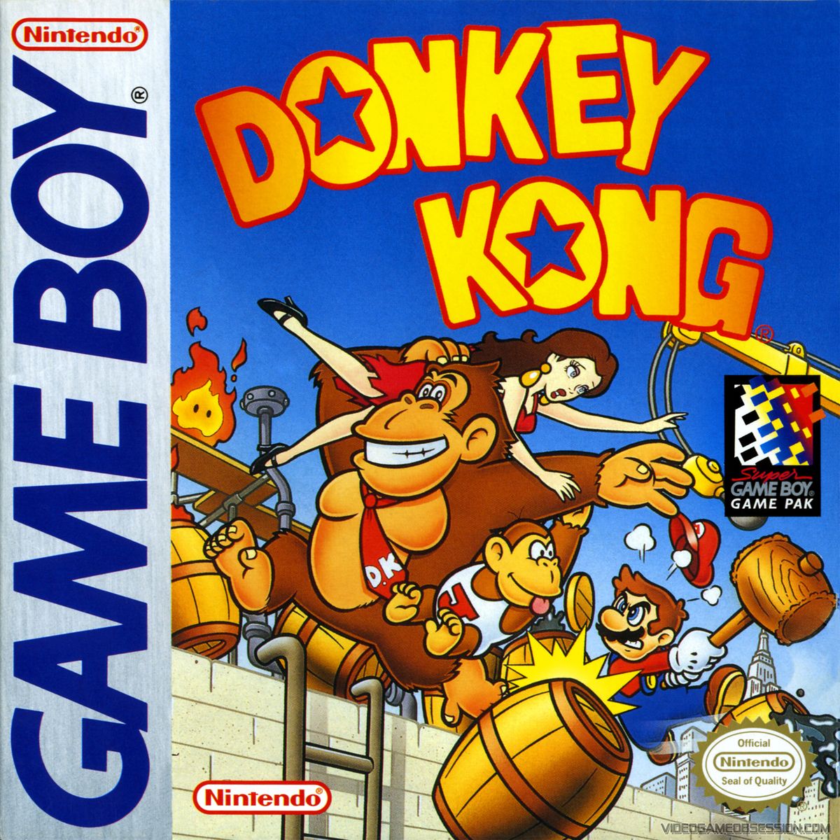 famlende forfølgelse Raffinere Donkey Kong (Game Boy) - Super Mario Wiki, the Mario encyclopedia