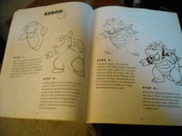 Bowser accidentally being called "Kerog" in the book How to Draw Nintendo Heroes And Villains