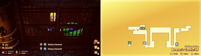 Block 8 in Wayaway Island from Mario & Luigi: Brothership