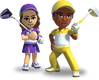 Artwork of Miis in Mario Golf: Super Rush