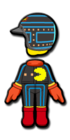 Pac-Man Mii racing suit from Mario Kart 8 Deluxe