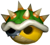 Bowser's Shell in Mario Kart: Double Dash!!.