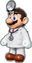 Mario's Doctor Outfit icon in Mario Kart Live: Home Circuit