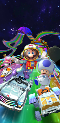 The 2023 Space Tour from Mario Kart Tour
