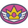 A sticker from Mario Kart World