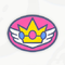 A sticker in Mario Kart World