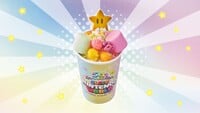 Power-Up! Milk Tea with Super Star & Popcorn from Mario Café & Store