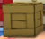 A crate in Port Prisma in Paper Mario: Color Splash