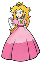 Artwork of Princess Toadstool for Super Mario Bros. (later reused for Super Mario World and Super Mario World: Super Mario Advance 2)