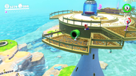 The location of a Power Moon in Super Mario Odyssey