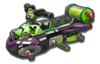 Green Inkling Girl's Splat Buggy body from Mario Kart 8 Deluxe
