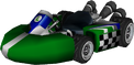 The model for Baby Luigi's Standard Kart S from Mario Kart Wii