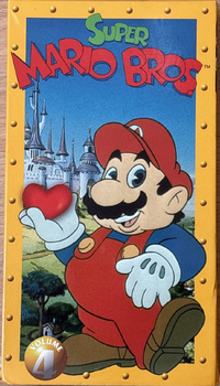 Cover of the Super Mario Bros.: Volume 4 Canadian VHS
