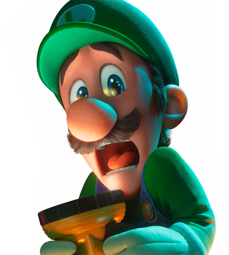 File:TSMBM Luigi poster render.png - Super Mario Wiki, the Mario ...