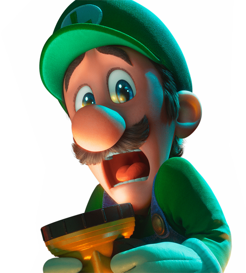 File:TSMBM Luigi poster render.png - Super Mario Wiki, the Mario ...