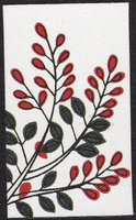 Third card of July in the Club Nintendo Hanafuda deck.